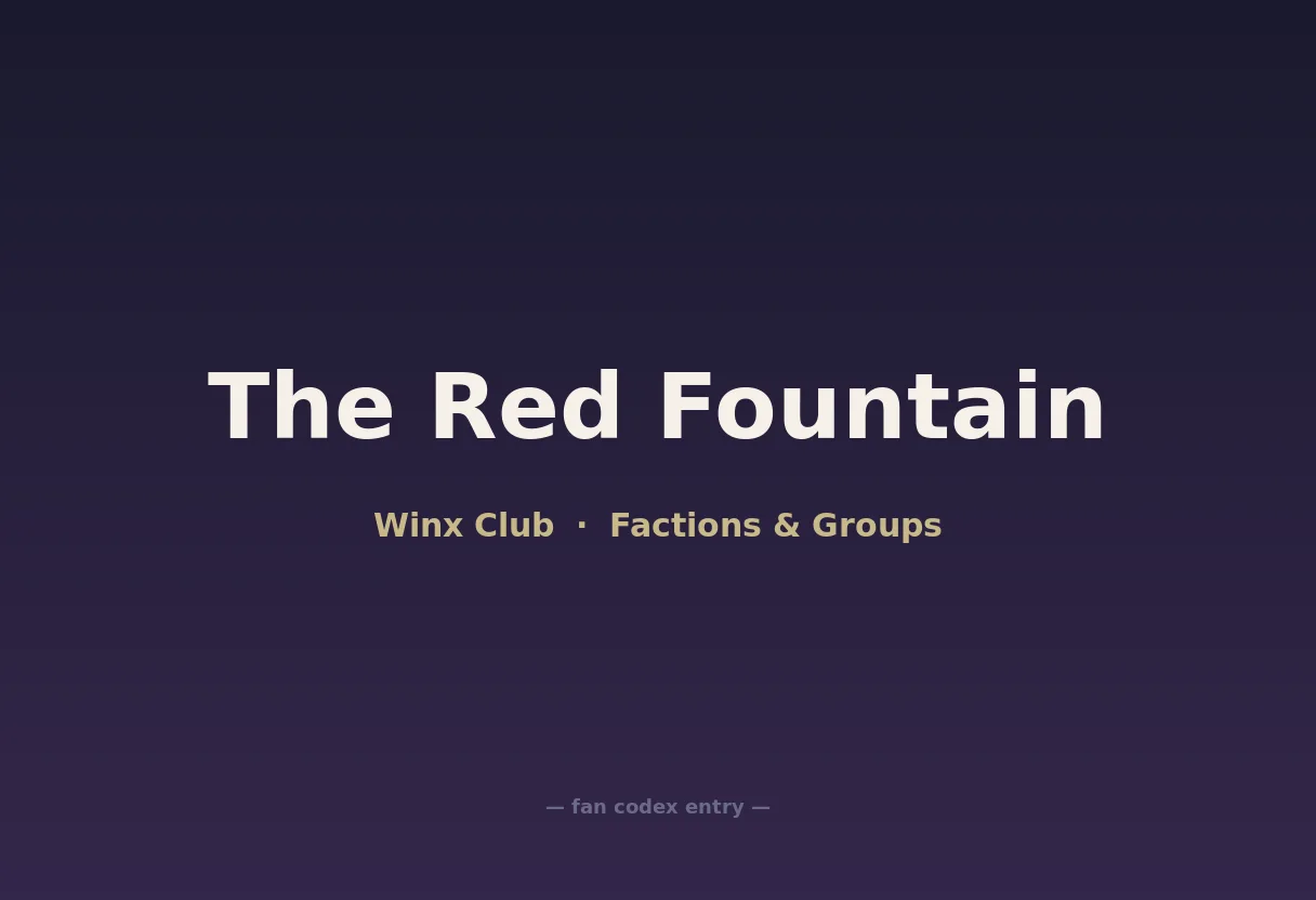 The Red Fountain