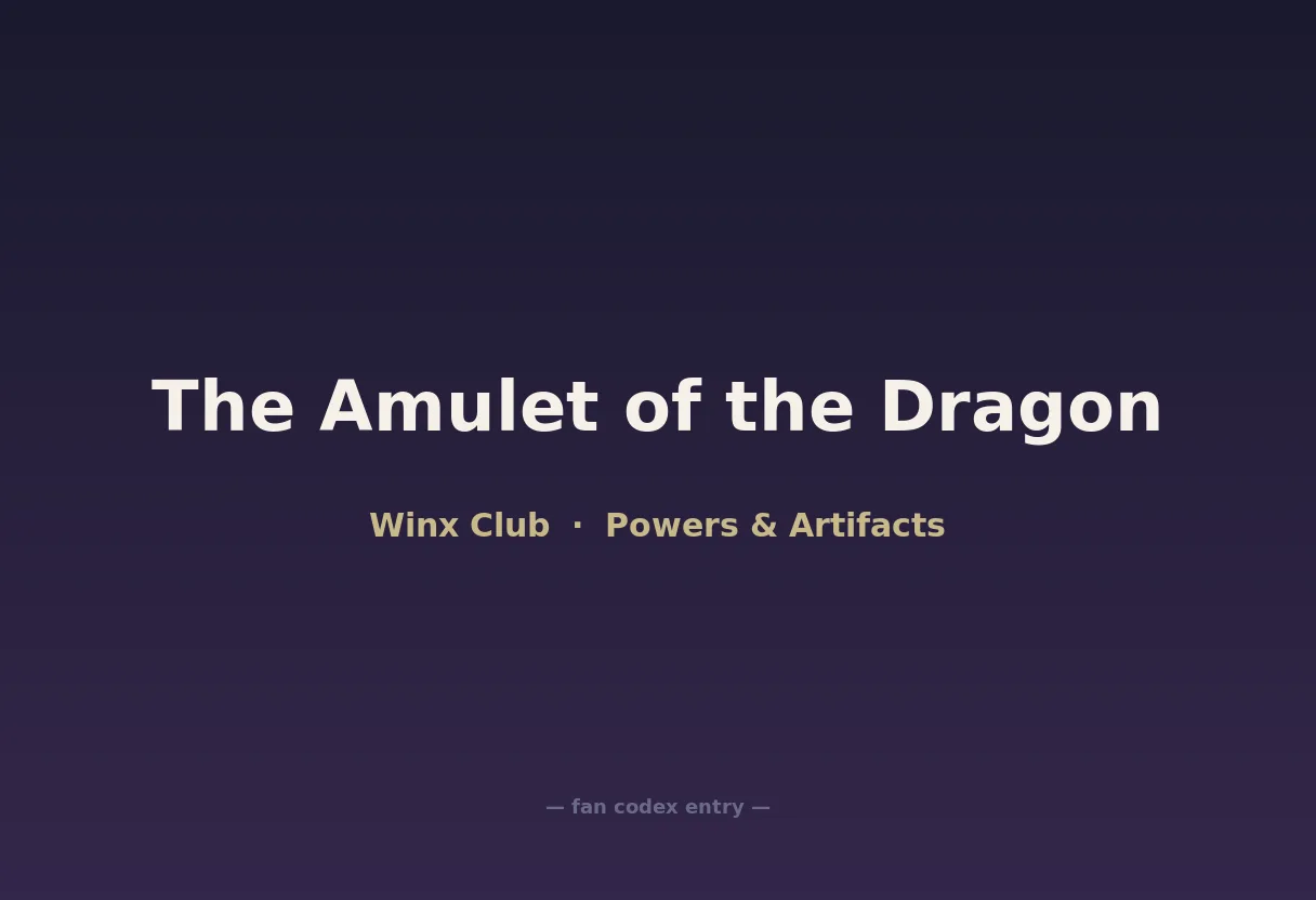 The Amulet of the Dragon